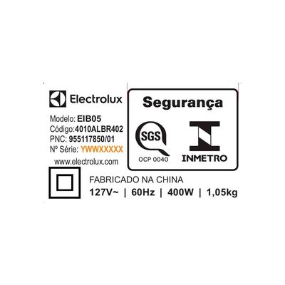 Mixer Electrolux EIB05 400W Tecnologia TruFlow Power System Preto