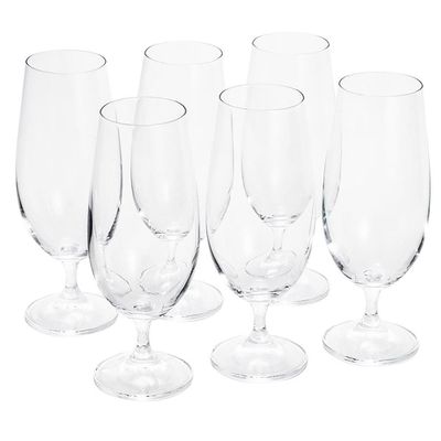 Conjunto de Taças para Cerveja Bohemia Colibri 380 ml - 6 Peças Transparente