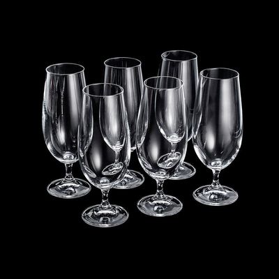 Conjunto de Taças para Cerveja Bohemia Colibri 380 ml - 6 Peças Transparente