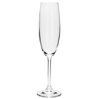 Conjunto de Taças para Champanhe Bohemia Colibri 220 ml - 6 Peças Transparente