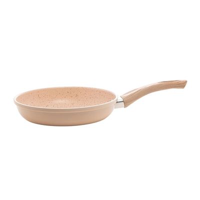 Frigideira de Indução Lyor em Alumí­nio com Revestimento Cerâmico Granilite 20cm Bege Bege