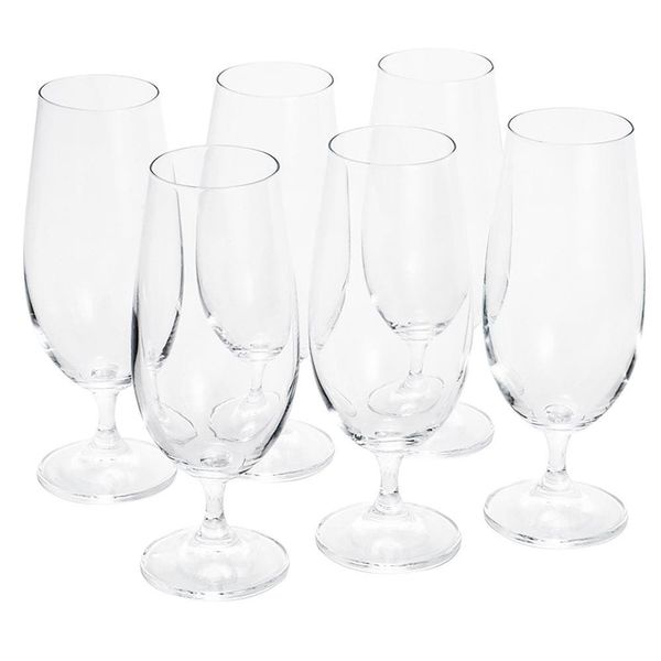 Conjunto de Taças para Cerveja Bohemia Colibri 380 ml - 6 Peças Transparente