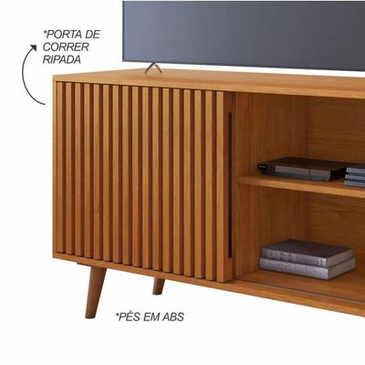 Rack Carinho Para Até 43" Jcm Movelaria - Cinamomo