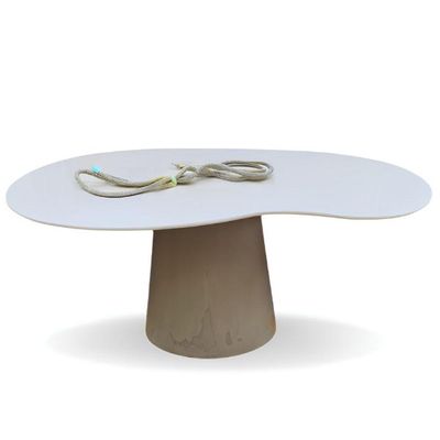 Mesa De Jantar Cone Orgânica Bean 160x90cm