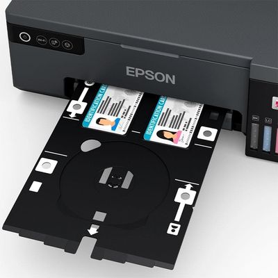 Impressora Fotográfica Epson Tanque de Tintas Ecotank L8050, Colorida, Conexão USB e Wi-fi Preto