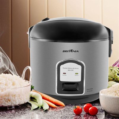 Panela De Arroz Britânia BPA10PI XI75 10 Xícaras 110V