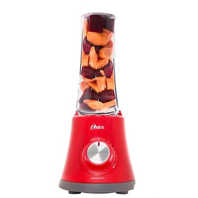 Kit Oster Super Chef Liquidificador E Jarra Blend N Go Vermelho 220V
