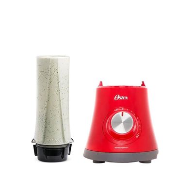 Kit Oster Super Chef Liquidificador E Jarra Blend N Go Vermelho 220V