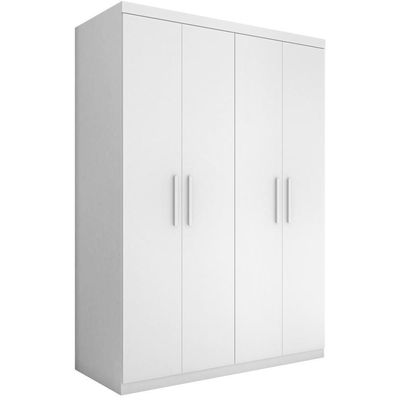 Guarda Roupa Miami Quatro Portas Branco