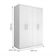 Guarda Roupa Miami Quatro Portas Branco