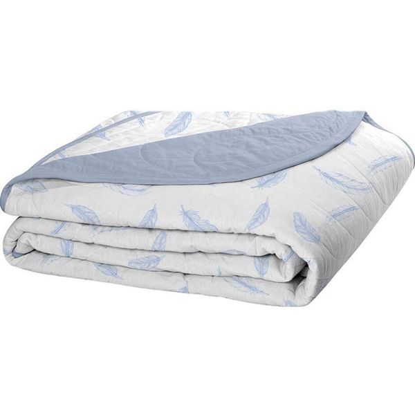 Cobre Leito Tecebem Casal Malha Estampada Em Matelasse 210 X 240cm Elis/azul Cobre Leito Tecebem Casal Malha Estampada Em Matelasse 210 X 240cm Elis/azul