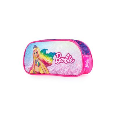 Estojo Escolar Infantil Barbie Feminino