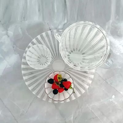 Jarra com tampa em bio plástico Guzzini Dolcevita Pérola 1,7 litro