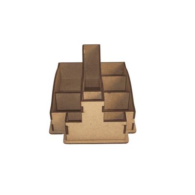 Porta Guardanapo E Sachê Em Mdf - Kit 5 Unidades