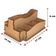 Porta Guardanapo E Sachê Em Mdf - Kit 5 Unidades