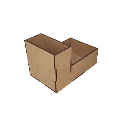 Porta Guardanapo E Sachê Em Mdf - Kit 5 Unidades