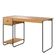 Escrivaninha Home Office Mesa De Estudo Escritório Quarto Gaveta Estilo Industrial Criare Nature