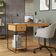 Escrivaninha Home Office Mesa De Estudo Escritório Quarto Gaveta Estilo Industrial Criare Nature