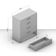 Cômoda Valência 5 Gavetas Creme e Branca