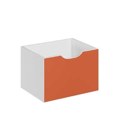 Kit Com 3 Gavetas Organizadoras 1479 Qmovi Laranja Amarelo E Vermelho