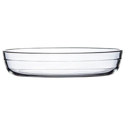 Assadeira Oval Dynasty em Borossilicato - 4L Transparente