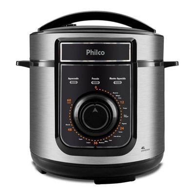 Panela De Pressão Elétrica Philco 4L 14 Funções PPPE04A 220V