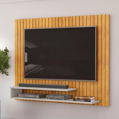 Painel 55 Pol 134cm Ripado David D04 Cedro-bali - Mpozenato