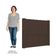 Cabeceira Casal Cama 140cm Claire I02 Veludo Marrom - Mpozenato