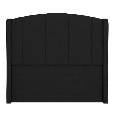 Cabeceira Casal Cama 140cm Glenda I02 Linho Preto - Mpozenato