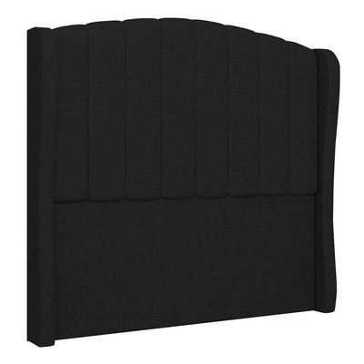 Cabeceira Casal Cama 140cm Glenda I02 Linho Preto - Mpozenato