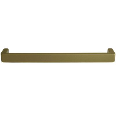 Kit 10 Puxadores Alça para Móveis 160mm Zamac Bronze Fosco Piauí Torralba Armários Gavetas