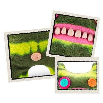 Pelúcia Fuggler Laboratory Misfits 23cm - Indecisive Monster