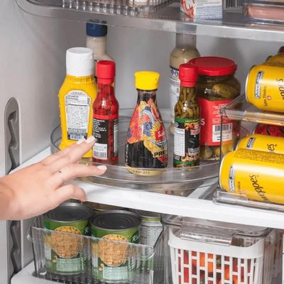 Kit 2 Organizadores Giratórios Multiuso 29cm e 31cm Dry Coza Temperos Maquiagens Cosméticos
