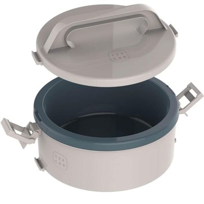 Marmita Térmica 1,5L Sem Divisória Cinza Tekcor Soprano