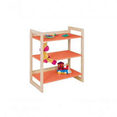Conjunto Estantes Multiuso Colorê Infantil Laranja