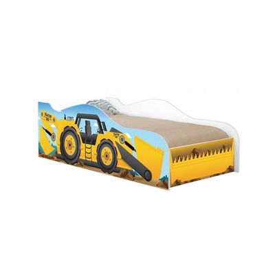Cama Infantil Premium Kids Trator Amarelo