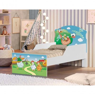 Mini Cama Fazendinha Com Colchão