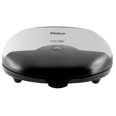 Mini Grill E Sanduicheira Philco Inox Preto 750W 220V