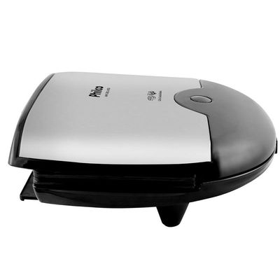 Mini Grill E Sanduicheira Philco Inox Preto 750W 220V