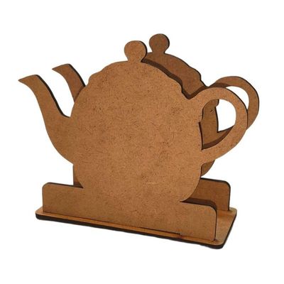 Porta Guardanapo Em Mdf - Kit 10 Unidades