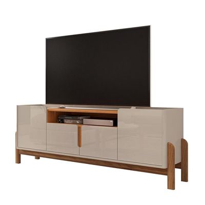 Rack Para Sue Off White Cedro 4 Portas