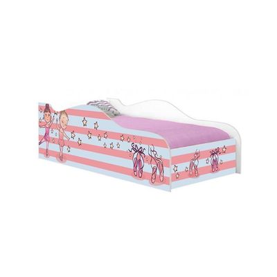 Mini Cama Fun Bailarinas Meninas Infantil Com Colchão