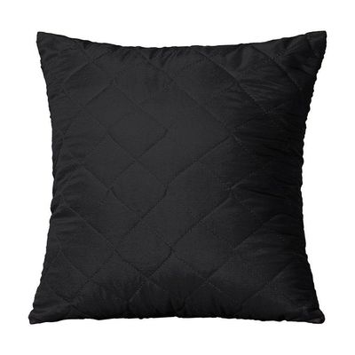 Capa De Almofada Mr 45cm X 45cm 1 Peça Matelada 100% Poliéster - Preto