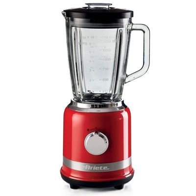 Liquidificador com copo de vidro Ariete 585 Moderna 1,5 litro 4 velocidades vermelho 1000w 220v