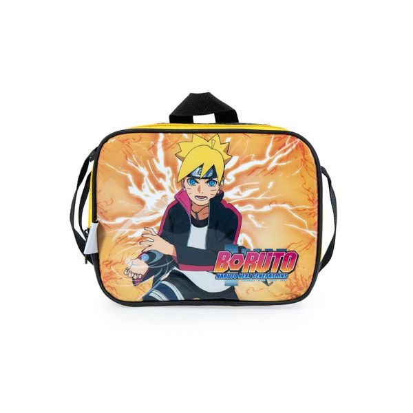 Lancheira Escolar Masculina Boruto U / Amarelo