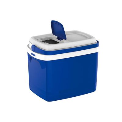 Caixa Térmica Cooler 32L com tampa de acesso rápido Azul Tropical Soprano