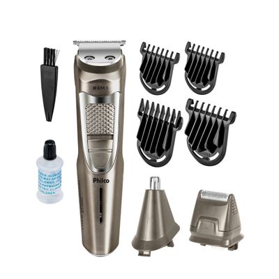 Aparador de Pelos Philco Multigroom 8 em 1 5W PAP16 Bivolt