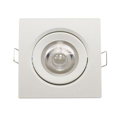 Luminaria Spot Fenix Quadrado MR16 5W Kian Branco