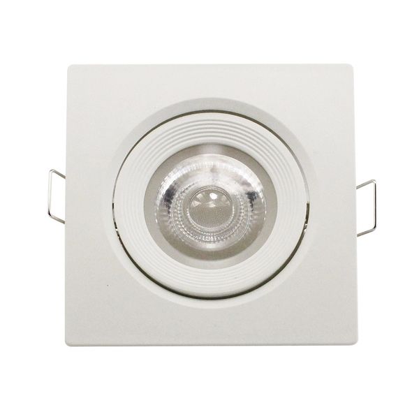 Luminaria Spot Fenix Quadrado MR16 5W Kian Branco Luminaria Spot Fenix Quadrado MR16 5W Kian Branco