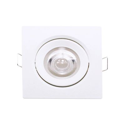 Luminária Spot Kian Fenix MR16 Quadrada Amarela 5W